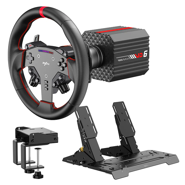 SIMULADOR TIMON + PEDALES VD6 BUNDLE GEN2 - PXN 1