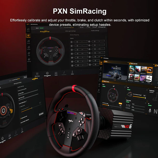 SIMULADOR TIMON + PEDALES VD6 BUNDLE GEN2 - PXN 8