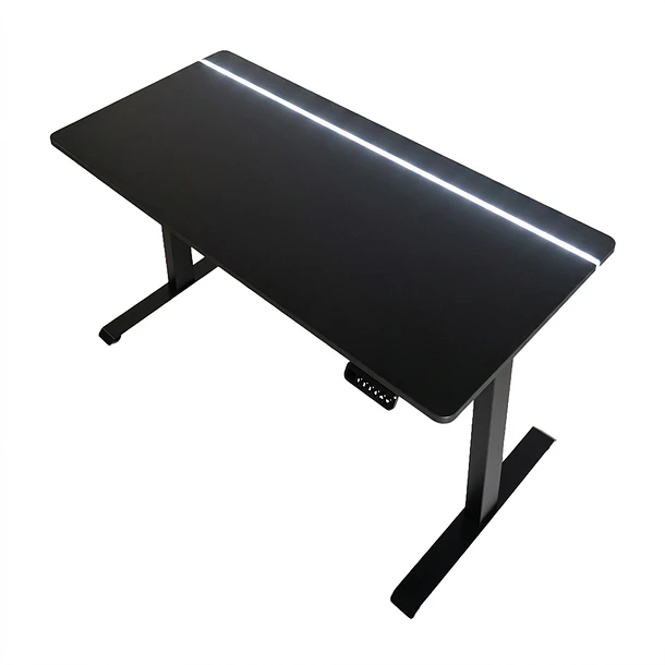 ESCRITORIO ELEVABLE ELECTRICO VX BLACK MATE RGB - VERSUS 2