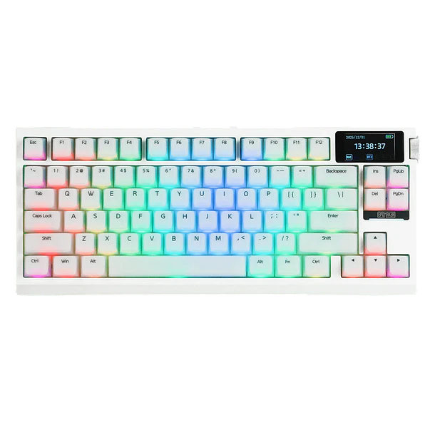 MECANICO K84 PRO WHITE RGB - EPOMAKER 1