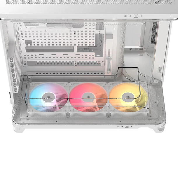 AIR CUBE 5400 + 3 FANS LX 120R LINK RGB WHITE - CORSAIR 3