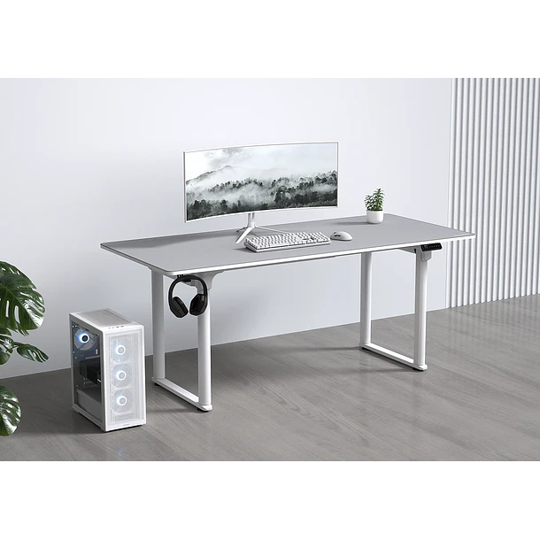 ESCRITORIO ELEVABLE E-GRAV 180 WHITE - COUGAR 6