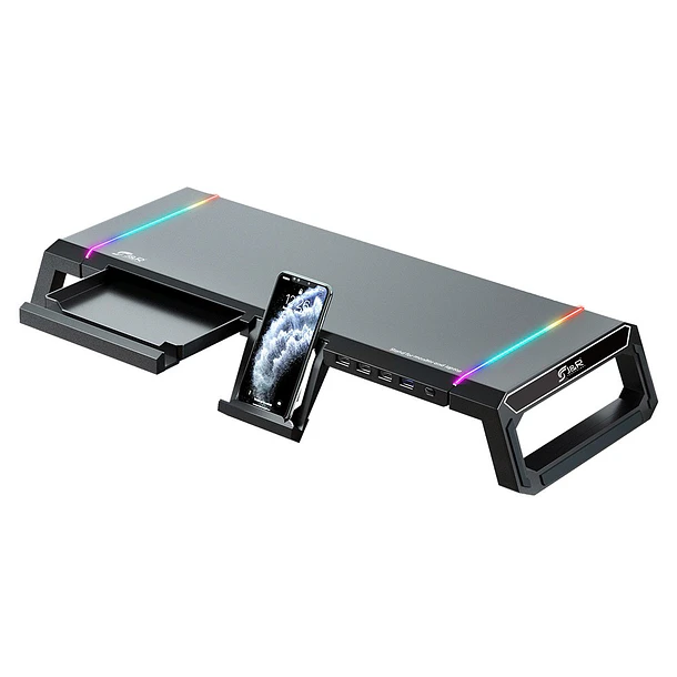 STAND BASE CARGA RGB - ESTACION GAMER 2