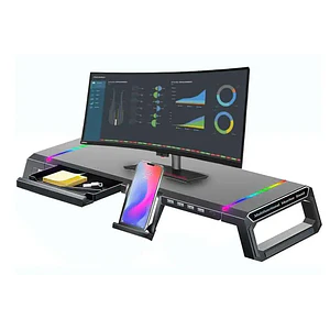 STAND BASE CARGA RGB - ESTACION GAMER