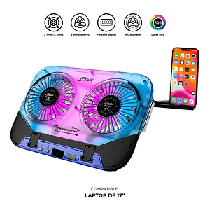 BASE REFRIGERANTE PORTATIL RGB AJUSTABLE - GLACIAR