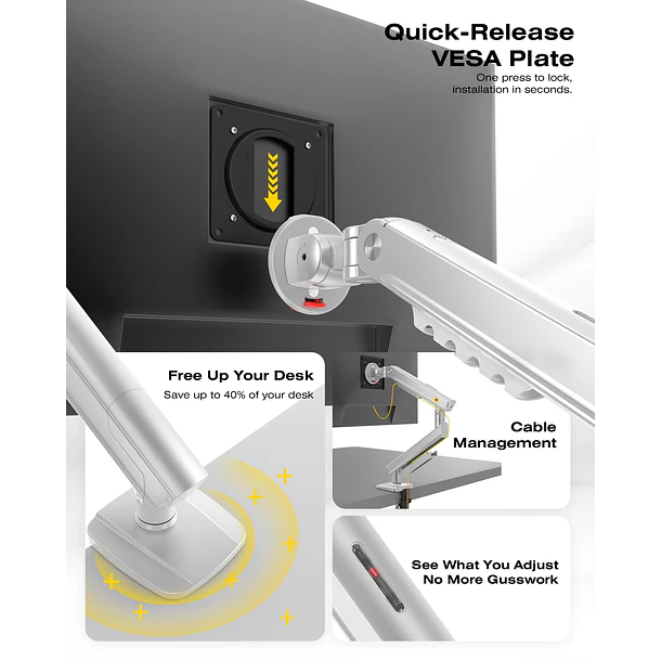 SOPORTE DE MESA PARA MONITOR (DE 17