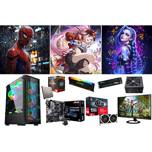 COMBO / RYZEN 5 5600GT + RADEON RX 7600