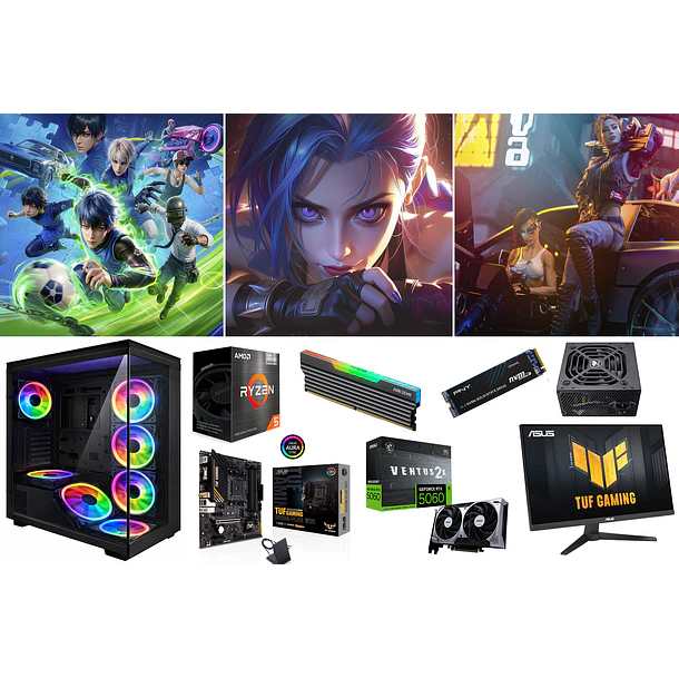 COMBO CUBICO / RYZEN 5 5600 + RTX 5060 1