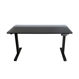 ESCRITORIO ELEVABLE ELECTRICO VX BLACK MATE RGB - VERSUS
