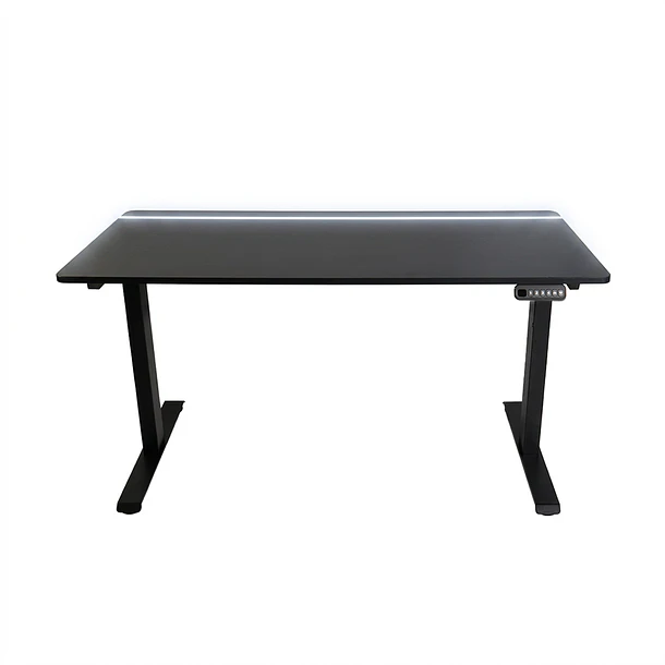 ESCRITORIO ELEVABLE ELECTRICO VX BLACK MATE RGB - VERSUS 1