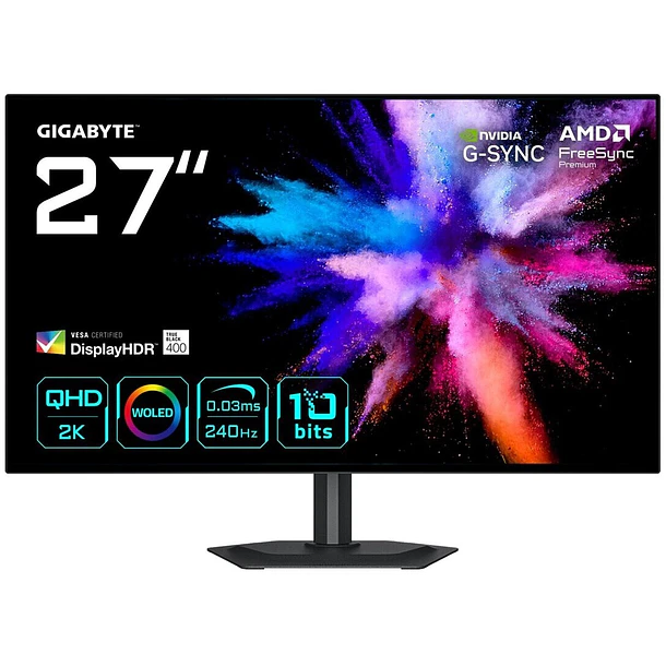 OLED GIGABYTE 2K QHD (0,3ms-240Hz) PIVOT 2