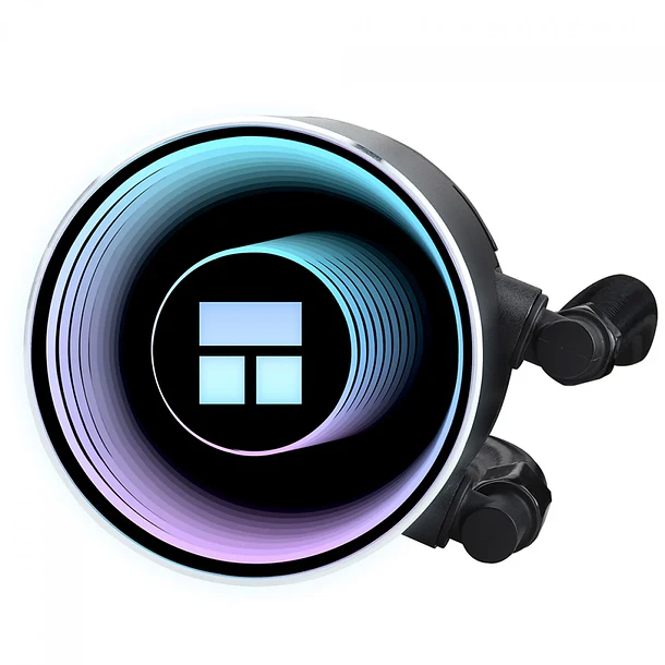 LIQUIDA FROZEN NOTTE 360 BLACK ARGB V2 - THERMALRIGHT 3