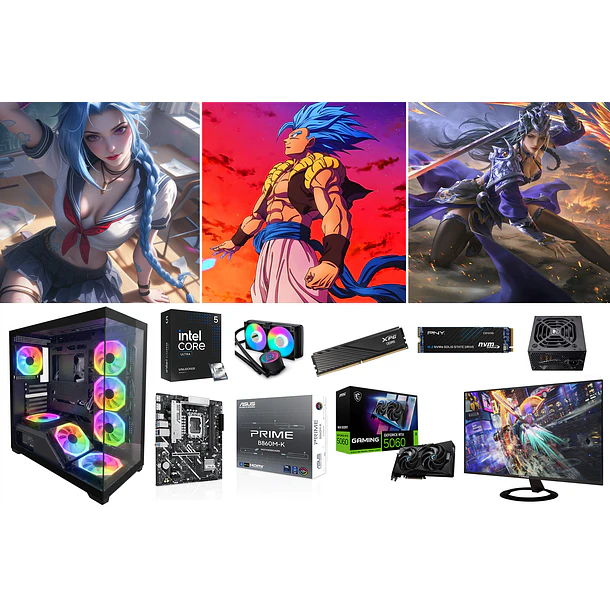 COMBO CUBICO / ULTRA 5 245K + RTX 5060 1
