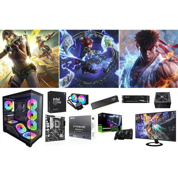COMBO CUBICO / ULTRA 7 265K + RTX 5060 1
