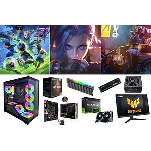 COMBO CUBICO / RYZEN 5 5600 + RTX 5060 + WIFI