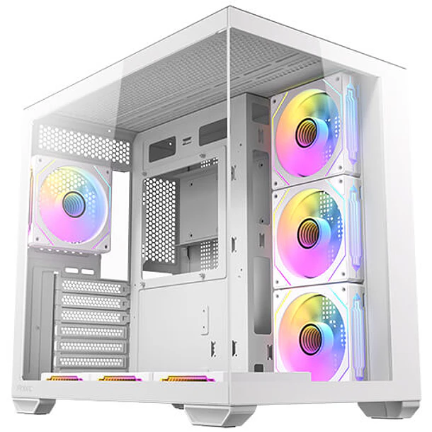 CX MIRROR CUBICO BLANCO + 7 FANS ARGB - ANTEC 1