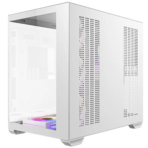 CX MIRROR CUBICO BLANCO + 7 FANS ARGB - ANTEC 4