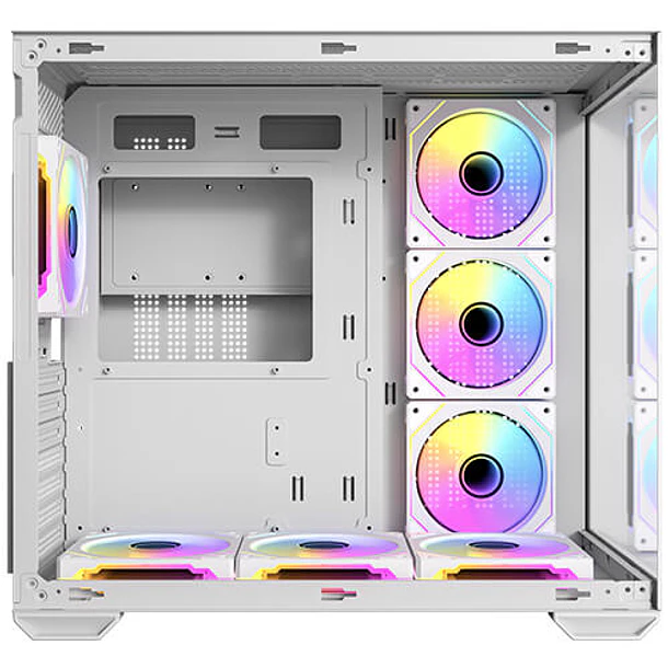 CX MIRROR CUBICO BLANCO + 7 FANS ARGB - ANTEC 5