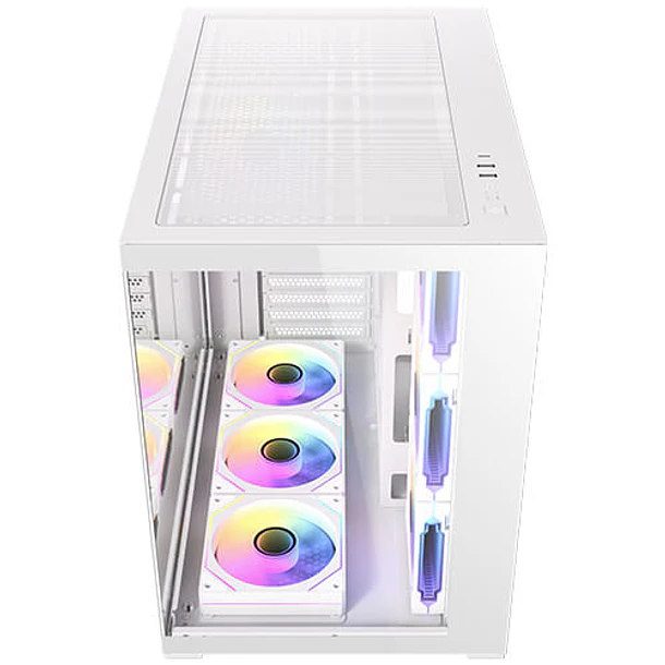 CX MIRROR CUBICO BLANCO + 7 FANS ARGB - ANTEC 7
