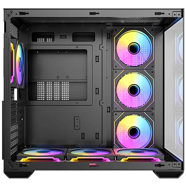 CX MIRROR CUBICO NEGRO + 7 FANS ARGB - ANTEC 5