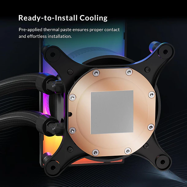LIQUIDA VORTEX VIEW 360 ARGB + PANTALLA - ANTEC 5