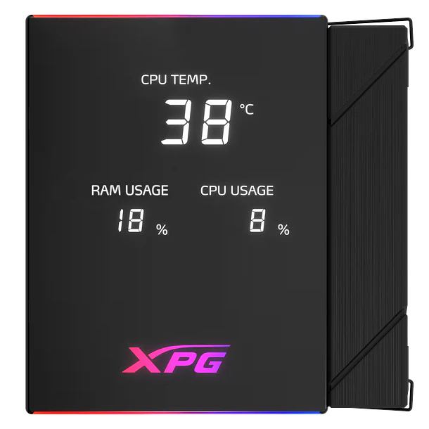 DISIPADOR AIRE MAESTRO PLUS 62DA ARGB PANTALLA - XPG 4