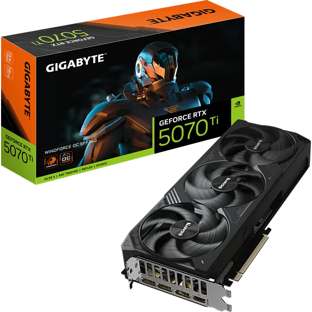 ✔️ RTX 5070 TI WINDFORCE OC SFF 16GBS - GIGABYTE 1