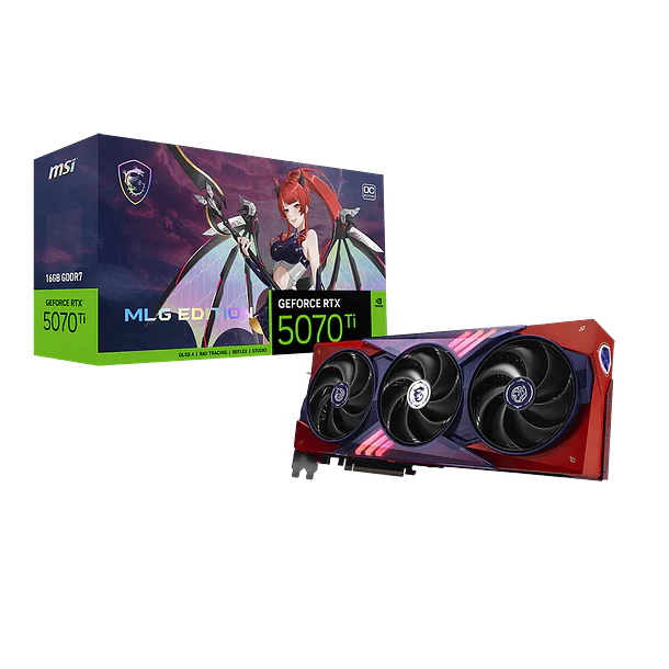 ✔️ RTX 5070 TI MLG EDITION OC RGB 16GBS  - MSI 2