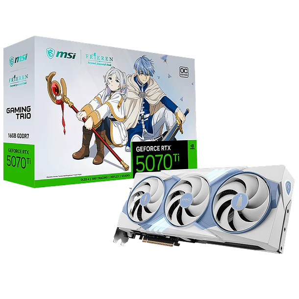 ✔️ RTX 5070 TI FRIEREN EDITION 16GBS OC + KIT COMBO SPECIAL - MSI 2
