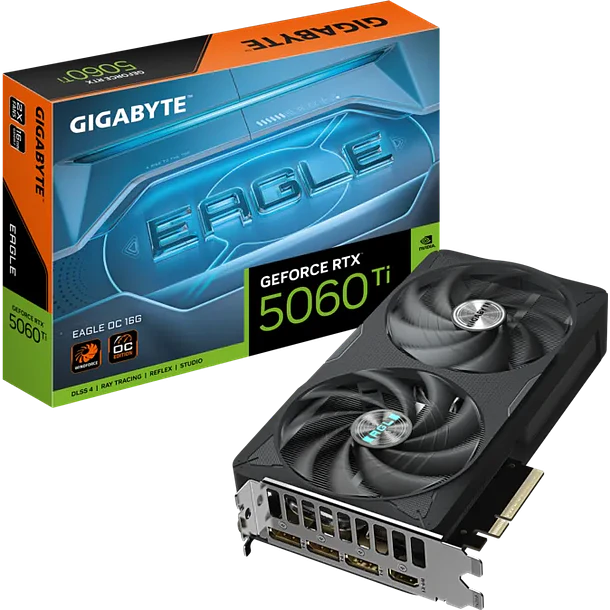 ✔️ RTX 5060 TI EAGLE OC 2 FANS 16GBS - GIGABYTE 1