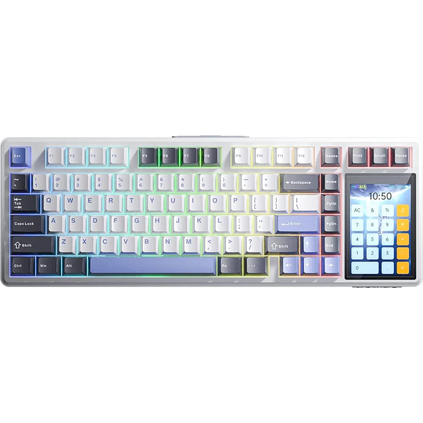 MECANICO INALAMBRICO CUSTOM RGB + PANTALLA SMART 1