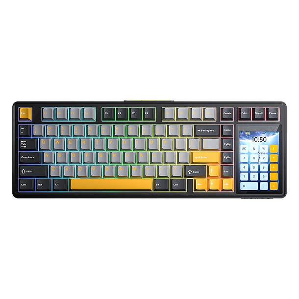 MECANICO INALAMBRICO CUSTOM RGB + PANTALLA SMART 2