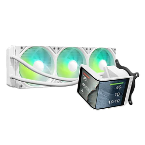 LIQUIDA PANTALLA PANORAMA BLANCA 360 ARGB - TRYX