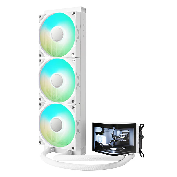 LIQUIDA PANTALLA PANORAMA BLANCA 360 ARGB - TRYX 2