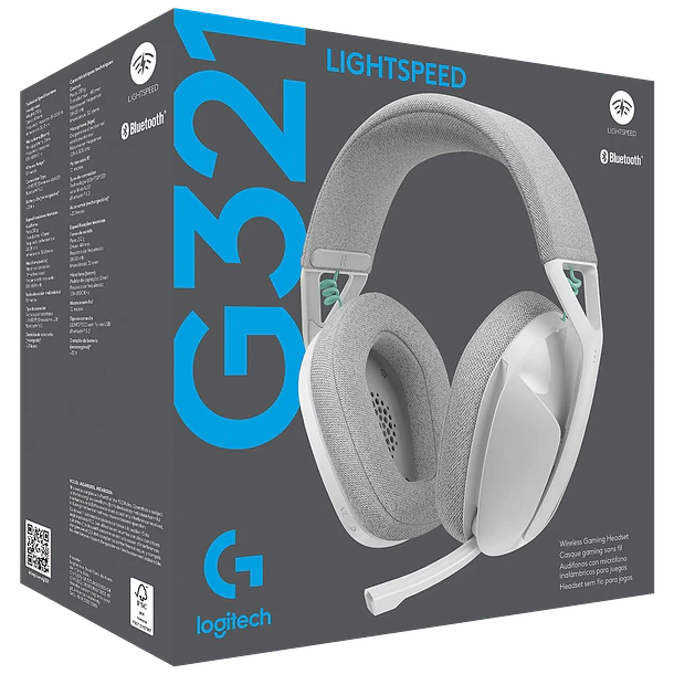 G321 INALAMBRICA WHITE - LOGI 1