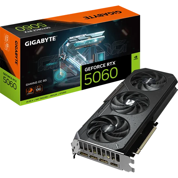 ✔️ RTX 5060 GAMING 3 FANS OC - GIGABYTE 1