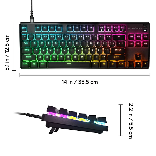 APEX 9 MECANICO TKL ARGB - STEEL SERIES 3