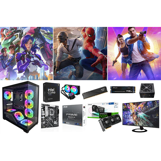 COMBO CUBICO / ULTRA 7 265K + RTX 5070 