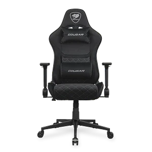 SILLA ARMOR ONE V2 BLACK TELA - COUGAR