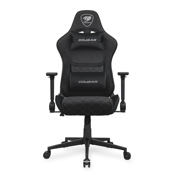 SILLA ARMOR ONE V2 BLACK TELA - COUGAR 1