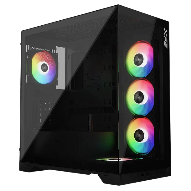 INVADER X BLACK + 5 FANS ARGB - XPG 1
