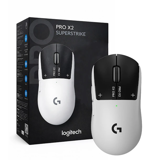 G PRO X2 SUPERSTRIKE BLANCO COMPETITIVO - LOGI 1