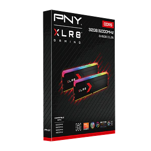 KIT DDR5 - 32GBS (6000) RGB - PNY