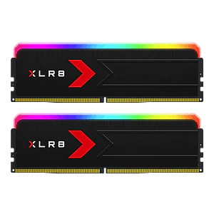 KIT DDR5 - 32GBS (6000) RGB BLINDADAS - PNY