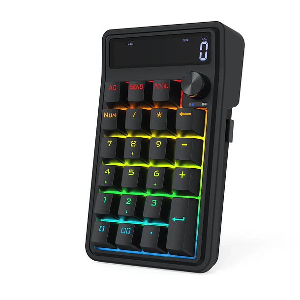COVE NUMBER INALAMBRICO / USB-C / LCD - REDRAGON 2