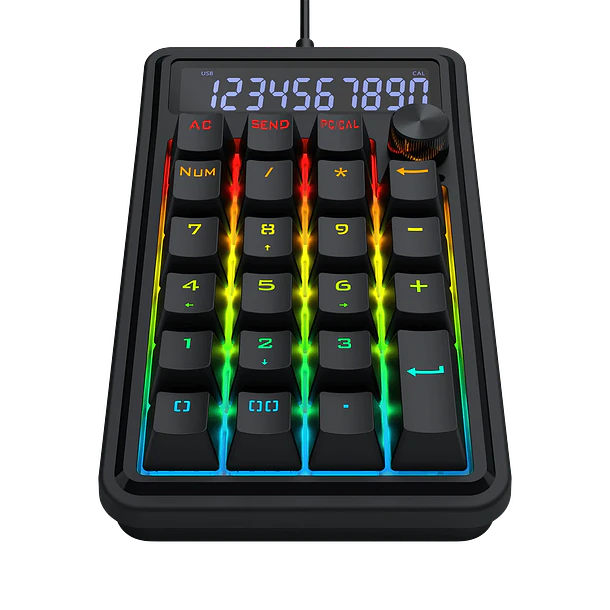 COVE NUMBER INALAMBRICO / USB-C / LCD - REDRAGON 1