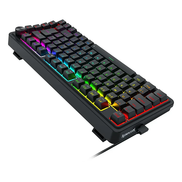 UCAL MAGNETICO RGB-M BLACK - REDRAGON 2
