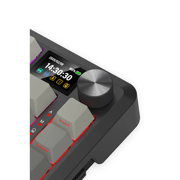 UCAL PRO LCD TKL INALAMBRICO / USB-C RGB - REDRAGON 5