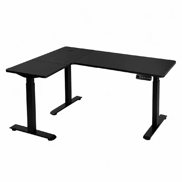 ESCRITORIO ELEVABLE ELECTRICO TRI BLACK - VERSUS 1