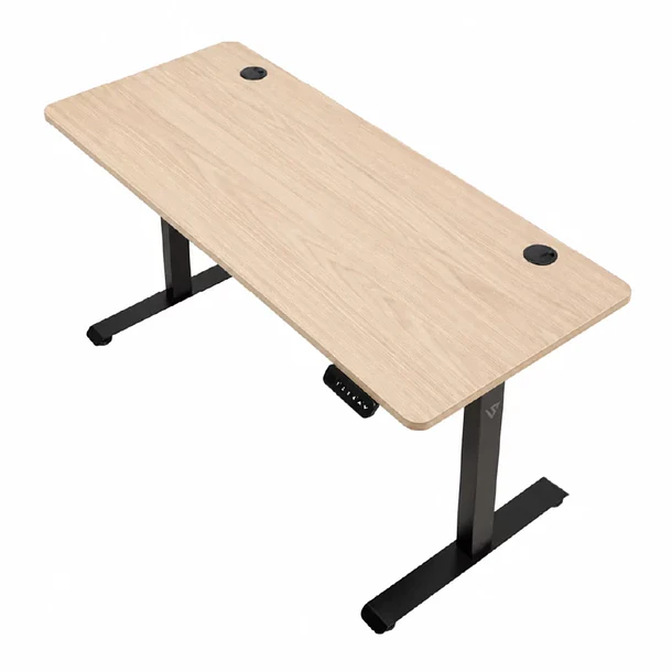 ESCRITORIO ELEVABLE ELECTRIC MADERA CLARA - VERSUS 3